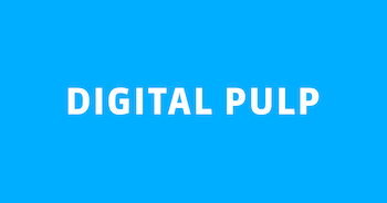 blue digital pulp